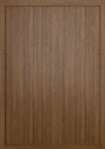 Slim Brown Shaker cabinet door